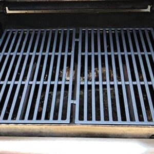 GASPRO 7637 Grill Grates Replacement for Weber Spirit 200 Series, Spirit E-210 S-210 (Front-Mounted Control), Heavy-Duty Cast Iron, 17.5 x 10.2 Inch, 2-Pack