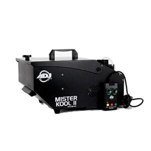 american dj mister kool ii black water smoke fog machine w/ remote (open box)
