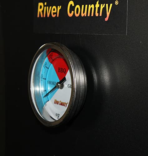 River Country 3" (RC-T34CC) Adjustable BBQ, Grill, Smoker Thermometer Temperature Gauge 50 to 550F