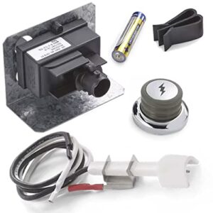 weber 67847 battery electronic igniter kit with ceramic collector box for genesis (2008-2010)