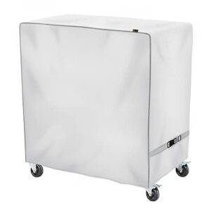 mr.you cooler cart cover – universal fit for most 80-100 qt,waterproof thickened fabric,rolling cooler (patio cooler,beverage cart, rolling ice chest) protective cover
