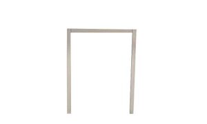 bull outdoor products 13900 outdoor refrigerator finishing frame, stainless steel