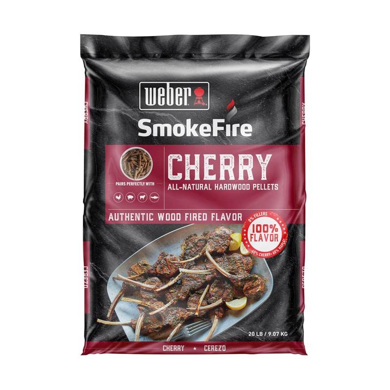 Weber SmokeFire Cherry Hardwood Pellets 20 lb. - Case of: 1;