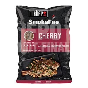 Weber SmokeFire Cherry Hardwood Pellets 20 lb. - Case of: 1;