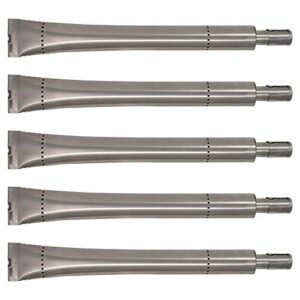upstart components 5-pack bbq gas grill tube burner replacement parts for broil king 9877-57 – compatible barbeque stainless steel pipe burners