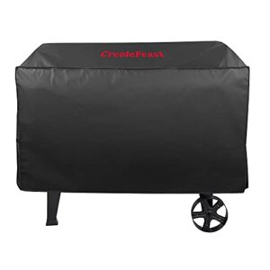 creole feast cr2001 premium oxford grill cover, waterproof, heavy-duty for all-year weather protection, black