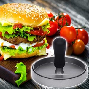 GPYG Hamburger Press, Burger Press Patty Maker with 100 Sheets Wax Paper, Non Stick Hamburger Press Patty Maker, Meat Beef Cheese Veggie Burger Patties Maker, Kitchen Gadgets