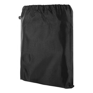 Cooler Cart Cover, Waterproof 190T Polyester Fit for Most 80 QT Rolling Patio Cooler Cover, Protective Cover for Beverage Cart for Beverage Cart, Rolling Ice Chest, Party Cooler(Black)