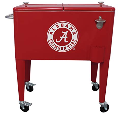 Leigh Country TX 93788 Alabama Crimson Tide 60 Qt Rolling Cooler