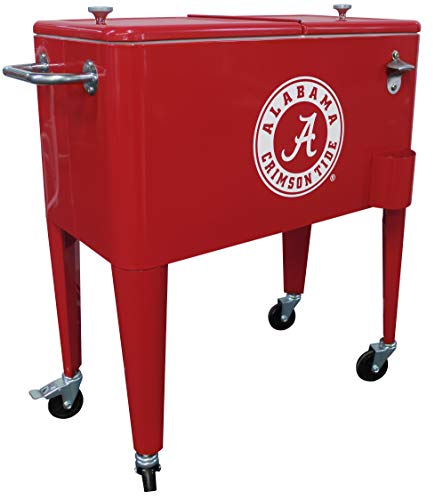 Leigh Country TX 93788 Alabama Crimson Tide 60 Qt Rolling Cooler