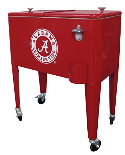 Leigh Country TX 93788 Alabama Crimson Tide 60 Qt Rolling Cooler