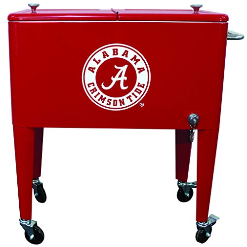 Leigh Country TX 93788 Alabama Crimson Tide 60 Qt Rolling Cooler