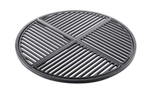 cast iron grate, pre seasoned, non stick cooking surface, modular fits 22.5″ grills