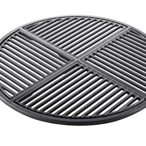 Cast Iron Grate, Pre Seasoned, Non Stick Cooking Surface, Modular Fits 22.5" Grills