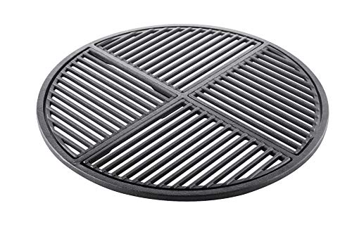 Cast Iron Grate, Pre Seasoned, Non Stick Cooking Surface, Modular Fits 22.5" Grills