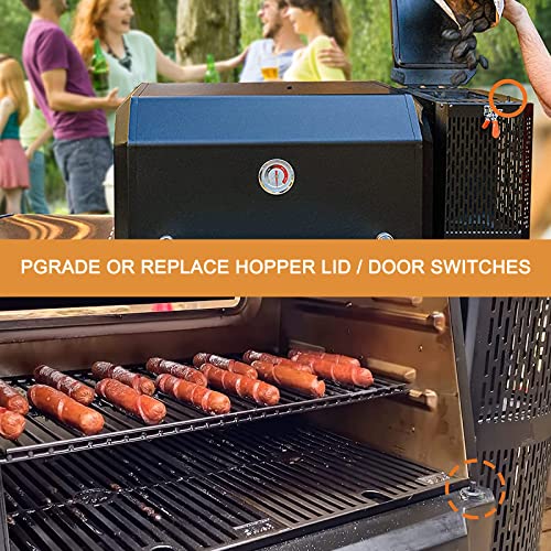 3-Pack Hopper Lid/Door Switch Replacement Part for Masterbuilt Gravity Series 560/800/1050 XL Digital Charcoal Grill + Smoker