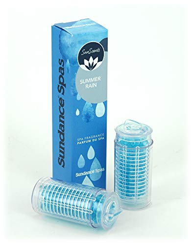 Sundance Spas SunScents Summer Rain Spa Fragrance | Nature-Inspired Aromatherapy Cartridge for 880 and 980 (Two cartridges)