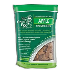 big green egg smoking chips (apple)