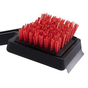 Char-Broil Safer Replaceable Head Nylon Bristle Grill Brush with Cool Clean Technology