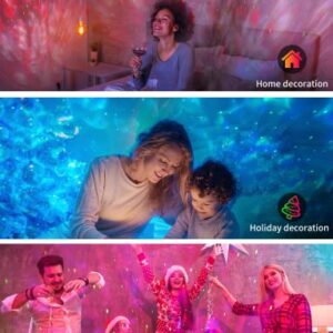 Galxy Projector Star Projector, with Bluetooth Speaker,Remote/ APP Control,Voice Control&Timer,Night Light Projector for Kids Adults , for Home Decoration/Party/ Christmas Decoration