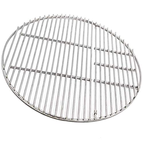 BBQSTAR Grill Grate 18.5-inch Round Stainless Steel Cooking Grate for Large Big Green Egg, Vision, Kamado Joe Classic Joe Series Kamado Ceramic Charcoal Grills