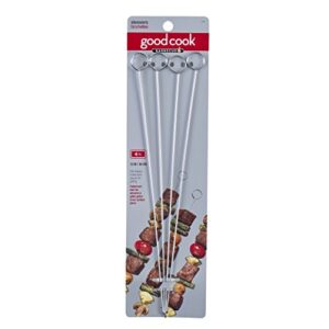 Good Cook 12-inch Metal Skewers, 4 Count