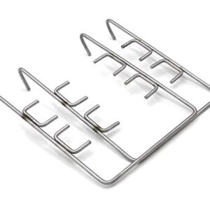 Votenli P0350H (1-Pack) 27 inches Steel Ash Pan with Wire Grate for Chargriller Charcoal Grill 1224, 1324, 2121, 2222, 2727, 2828, 2929, Chargriller 200048,Charbroil 1730205 (27 x 13 1/4)