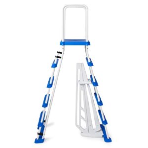 Swimline 87950/87952L Ground Pool Entry Ladder, 52", Multi