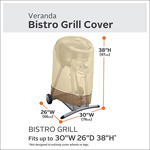 Classic Accessories Veranda Water-Resistant 30 Inch Bistro BBQ Grill Cover