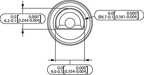 GrillPro 25960 Chrome Look Replacement Control Knobs Will Fit Large D Shaped Valve Stems