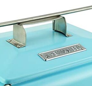 Permasteel PS-205-14QT Turq-AM 14 Quart Portable Picnic Cooler, Turquoise