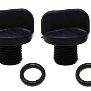 JSP Manufacturing Drain Plug with O-Ring Replacement R0446000 Compatible with Zodiac Jandy Pick-a-Quantity (2)