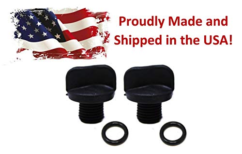 JSP Manufacturing Drain Plug with O-Ring Replacement R0446000 Compatible with Zodiac Jandy Pick-a-Quantity (2)