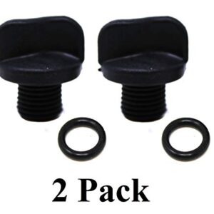 JSP Manufacturing Drain Plug with O-Ring Replacement R0446000 Compatible with Zodiac Jandy Pick-a-Quantity (2)