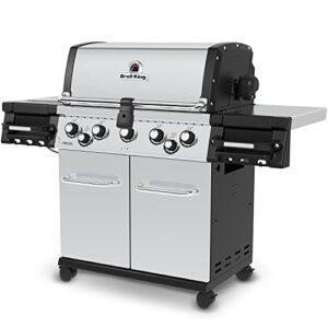 Broil King 958944 Regal S 590 Pro IR Propane Gas Grill, 5-Burner, Stainless Steel