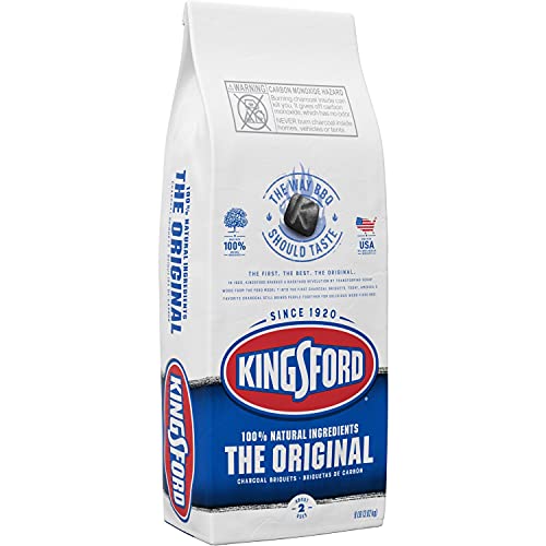 Kingsford 32071 Original Charcoal Briquettes, 8 lb, Black