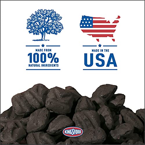 Kingsford 32071 Original Charcoal Briquettes, 8 lb, Black