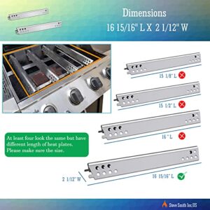 Grill Heat Plates For Charbroil Grill Replacement Parts, Fits 2 Burner 463673519 463673017 & 4 Burner 463347017 463376017P1 & 5 Burner 463275517 463243518 & 6 Burner 463276617 463274819 Grills.