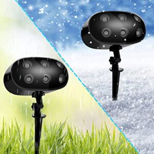 Christmas Projector Lights Outdoor Snowflake Projector Holiday Projection with Remote IP65 Waterproof for Themed Holiday Party