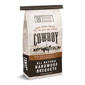 Duraflame Cowboy 26014 Cowboy Brand Natural Hardwood Briquettes, 14lb