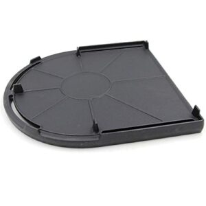 Hongso Matte Cast Iron Griddle for Coleman Roadtrip Swaptop Grill, Half Grill Griddle of Coleman Roadtrip Grill Accessories, Non-Stick Flat Cooking Pan, PCB011