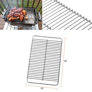 AJinTeby Porcelain Enameled Flavorizer Bars Grates Replacement for Weber 9201 and Gas Go-Anywhere Grill