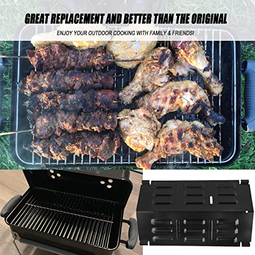 AJinTeby Porcelain Enameled Flavorizer Bars Grates Replacement for Weber 9201 and Gas Go-Anywhere Grill