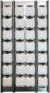 rck gas grill center briquette tray assembly briquettes, tray & clips fit’s lynx 19.25″ x 10.5″ 90190-a