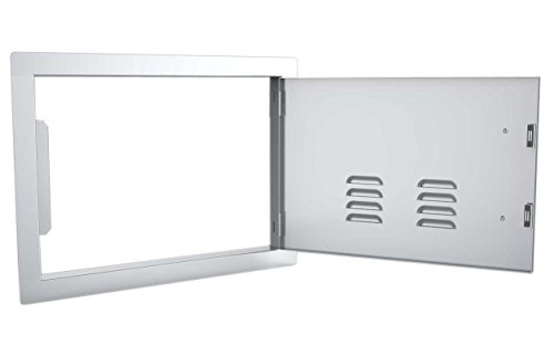 SUNSTONE A-DH1420 14-Inch by 20-Inch Horizontal Access Door with Vents