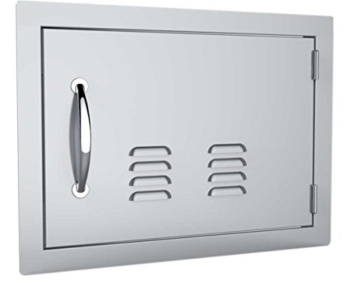 SUNSTONE A-DH1420 14-Inch by 20-Inch Horizontal Access Door with Vents