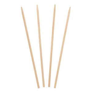 royal 8.5 inch x 3/16 inch thick wood skewers for grilling meat, satays, and skewered vegetables, box 1000