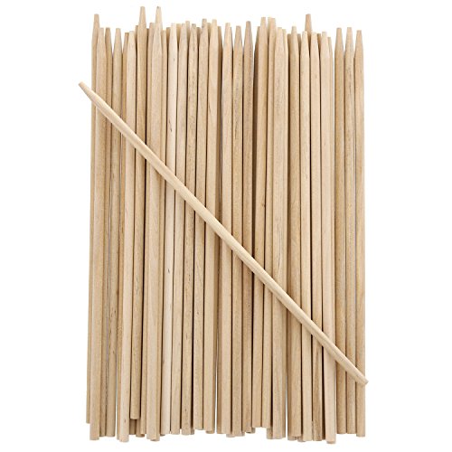 Royal 8.5 Inch x 3/16 Inch Thick Wood Skewers for Grilling Meat, Satays, and Skewered Vegetables, Box 1000
