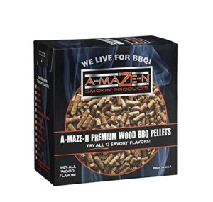 a-maze-n – 100% cherry bbq pellets – smoker pellets – grilling – 2 lb