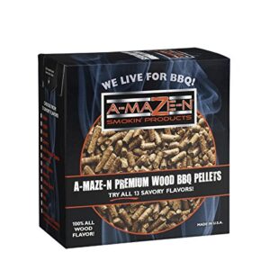 A-MAZE-N - 100% Cherry BBQ Pellets - Smoker Pellets - Grilling - 2 lb